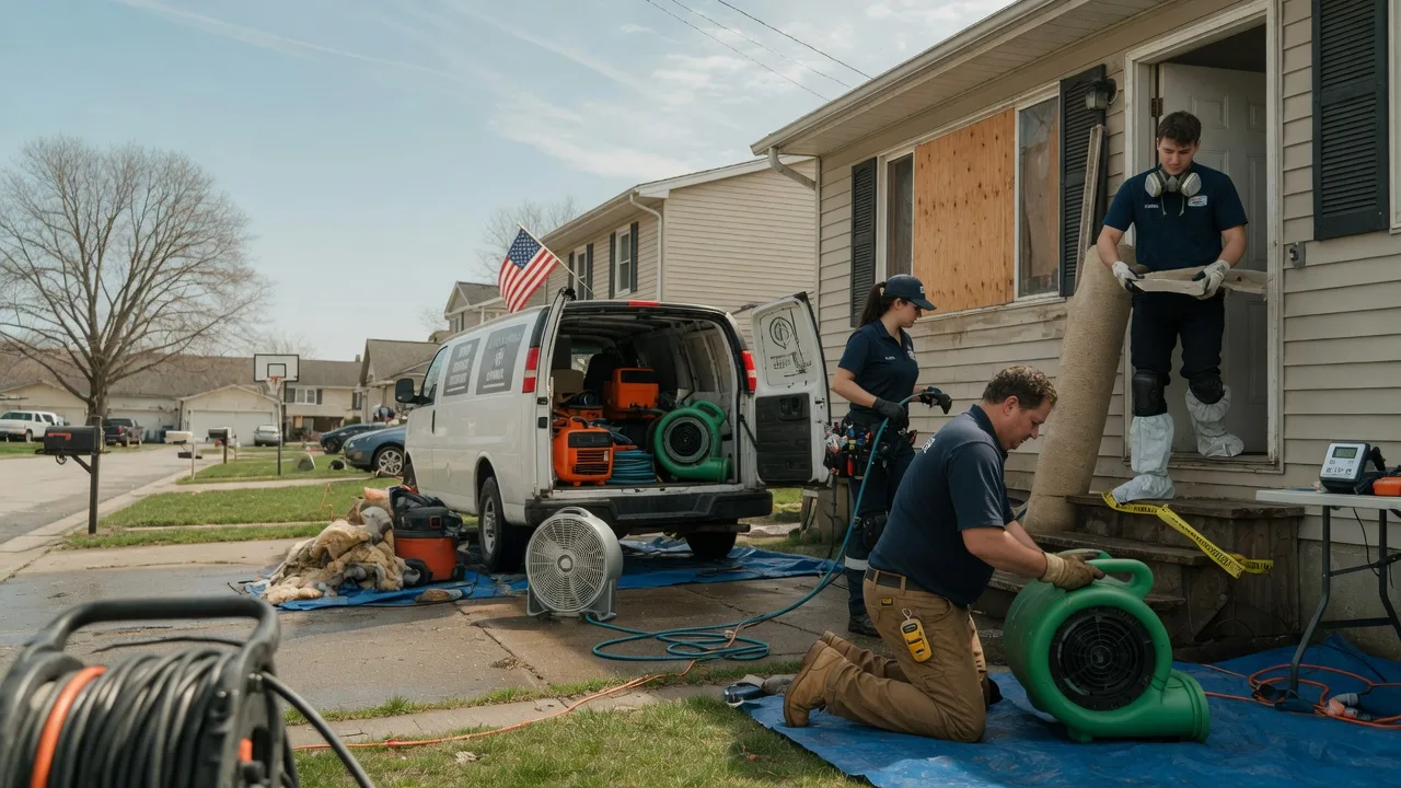 Water Damage Restoration in Friendship, WI near me